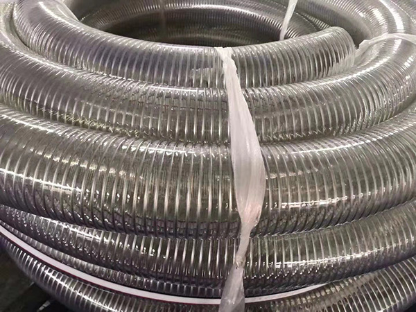 PVC鋼絲螺旋增強(qiáng)軟管